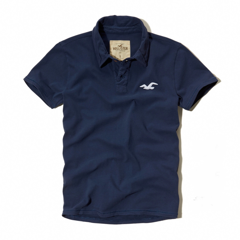 Hollister Hombres Newport Polo Corto Remera HCO4394